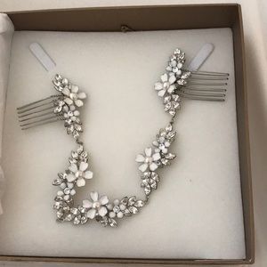 NWT Lindsay Marie Auriella Fleur Hair Vine, Bridal